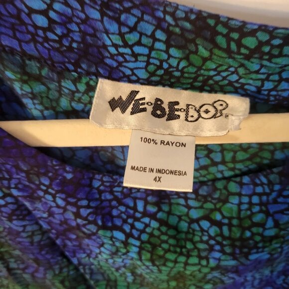 We Be Bop Maxi Dress 4x NWOT Host Pick - Picture 2 of 3